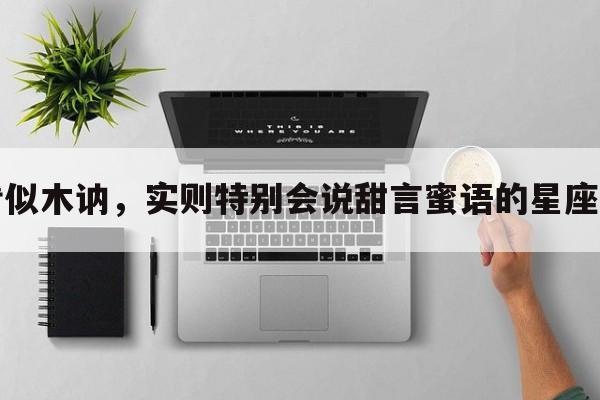 看似木讷，实则特别会说甜言蜜语的星座男