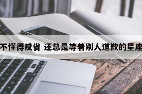 不懂得反省 还总是等着别人道歉的星座