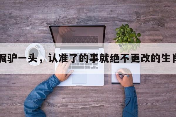 倔驴一头，认准了的事就绝不更改的生肖